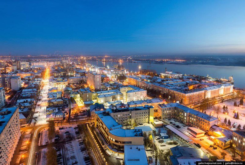 Северный город Архангельск