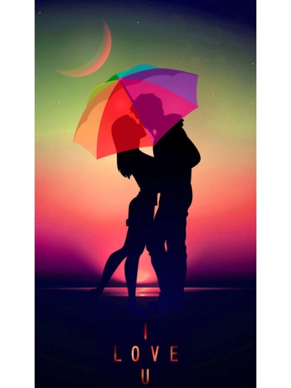 Красивые обои на телефон любовь