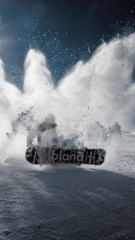 Сноуборд обои