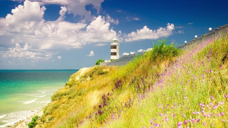 Пляж Маяк Анапа