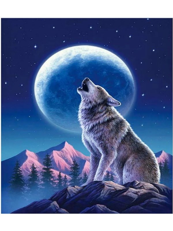 Воющий волк