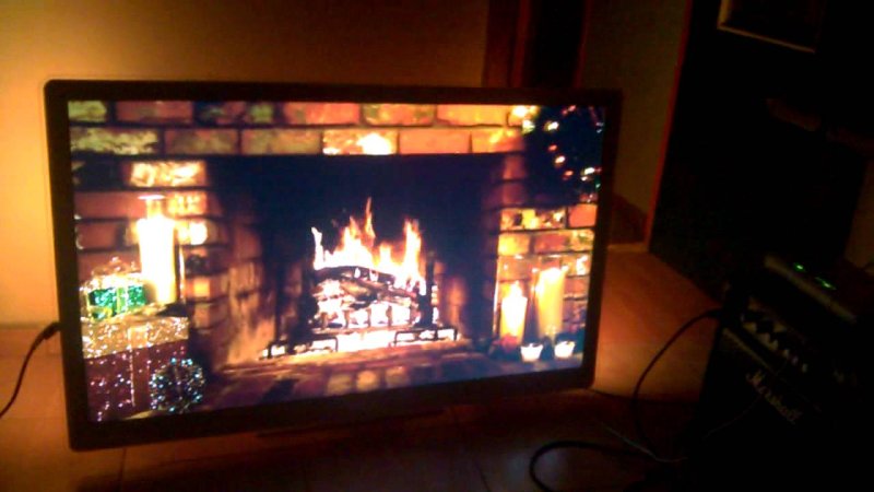 Камин ЖК дисплей