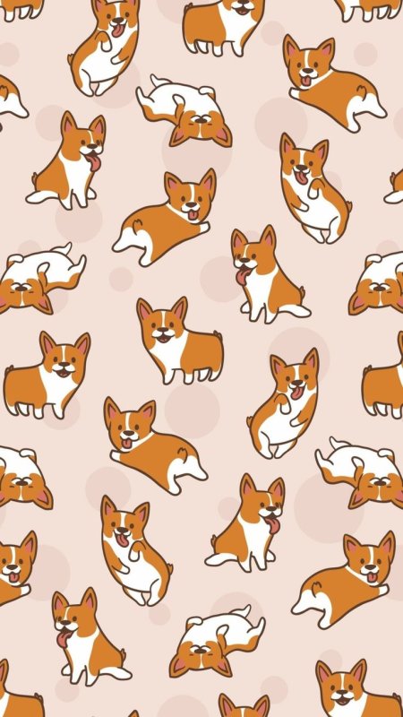 Мультяшный вельш корги пемброк