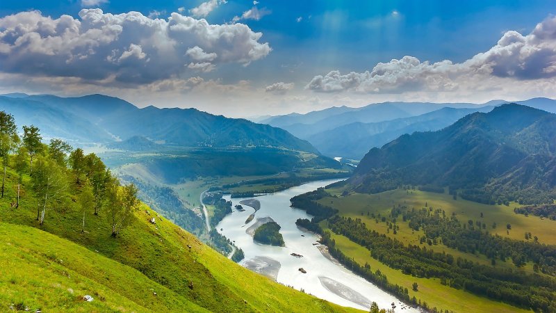 Уймонская Долина горный Алтай