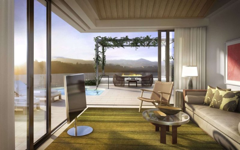 Комната с террасой