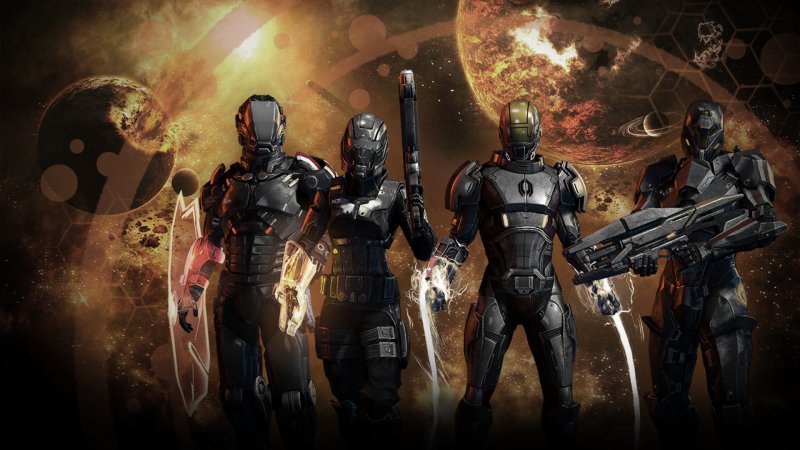 Масс эффект обои на рабочий стол