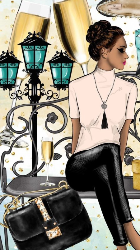 Модные иллюстрации