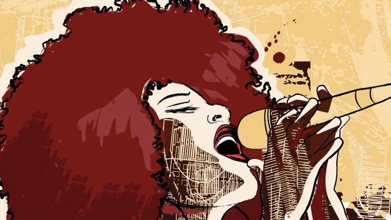 Обои в стиле поп арт