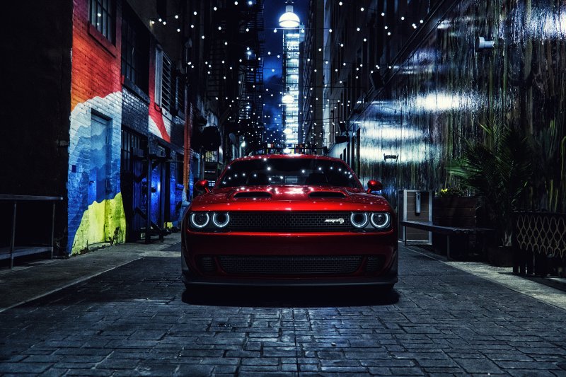 Dodge Challenger srt 4к