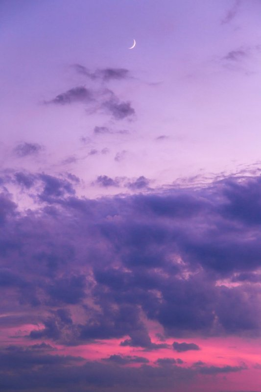 Фиолетовое небо