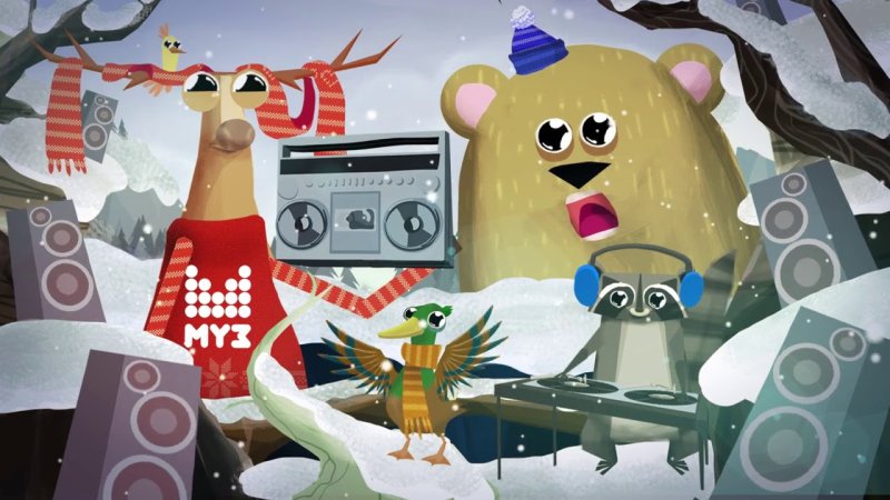 Рекламная заставка на ТВ