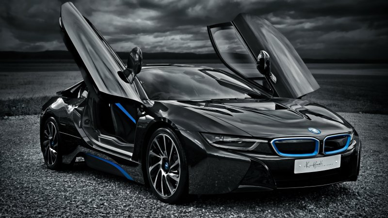 BMW i8 Black