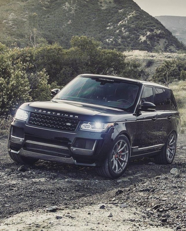 Ленд Ровер джип черный