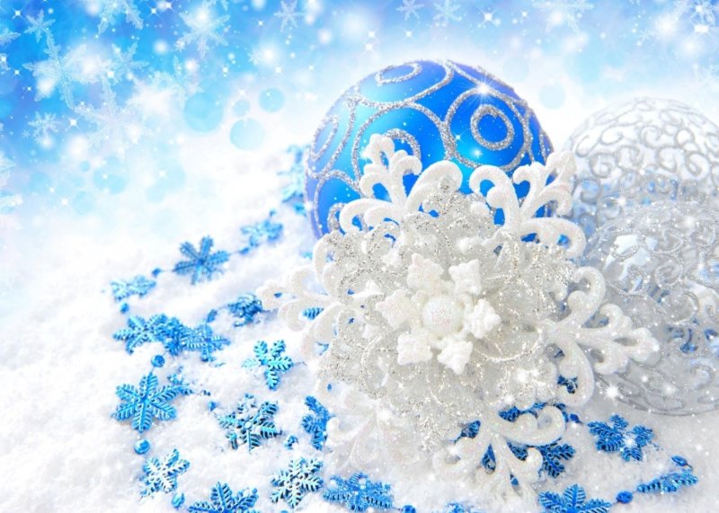 Новогодние обои на рабочий стол