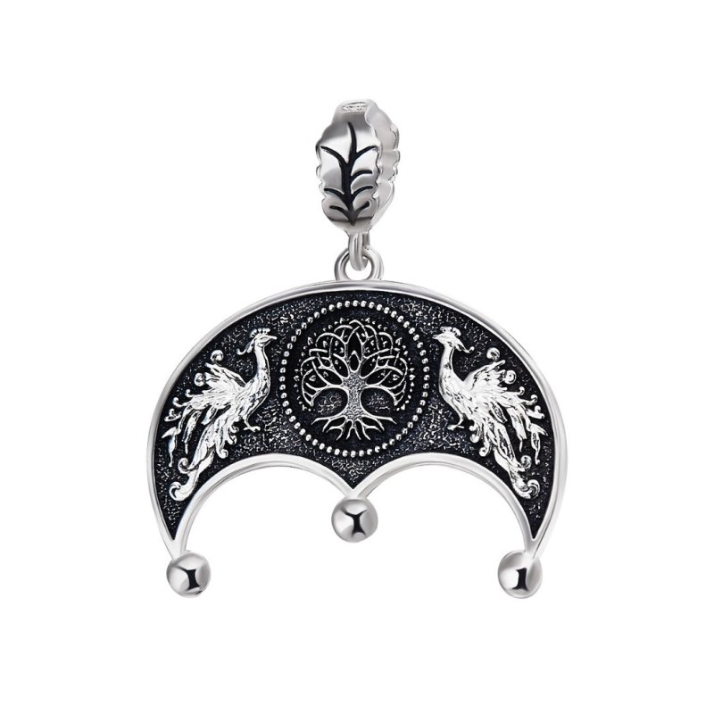 Подвеска Лунница серебро