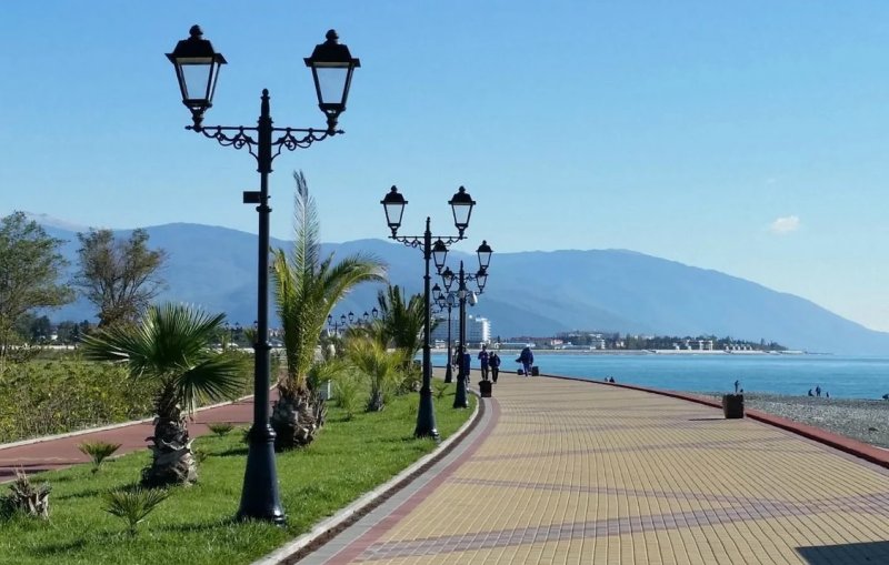 Набережная Адлер Олимпийский парк