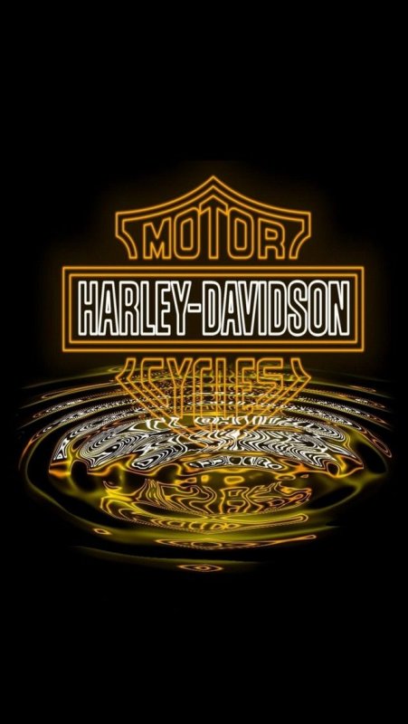 Харлей Дэвидсон обои вертикальные