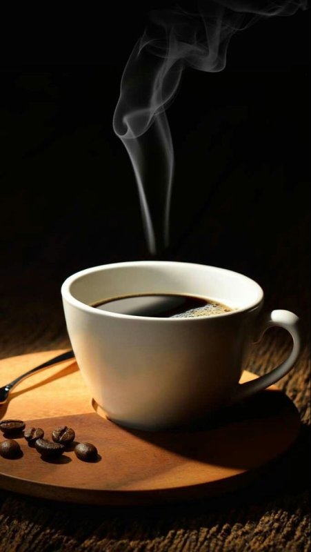Чашка ароматного кофе