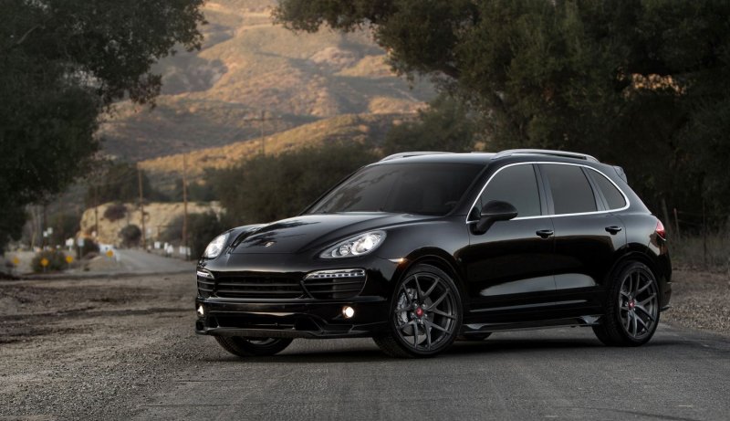 Порше Кайен 958 черный