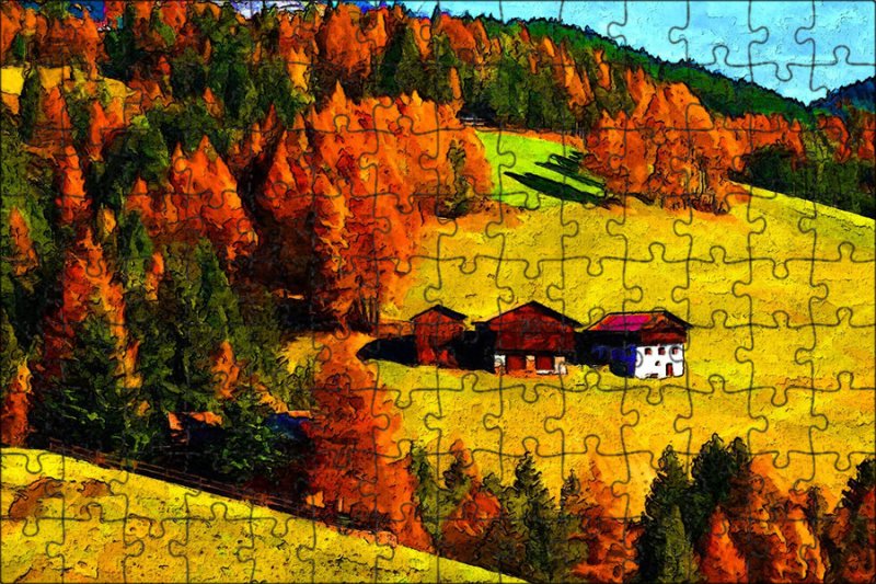 Лес Шварцвальд осенью