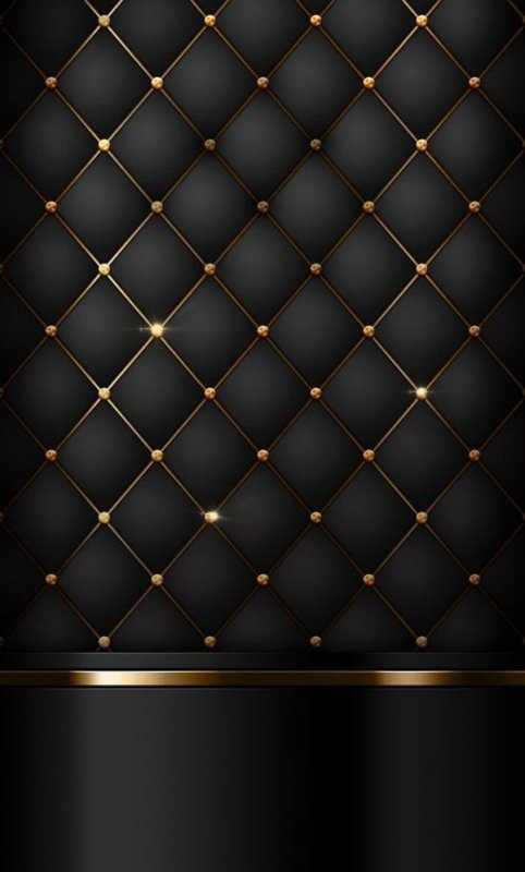 Черно золотой фон