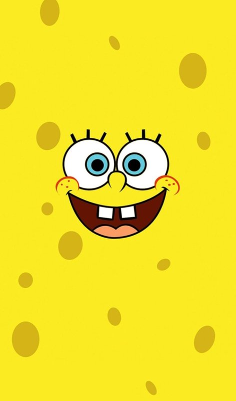 Губка Боб обои 4к