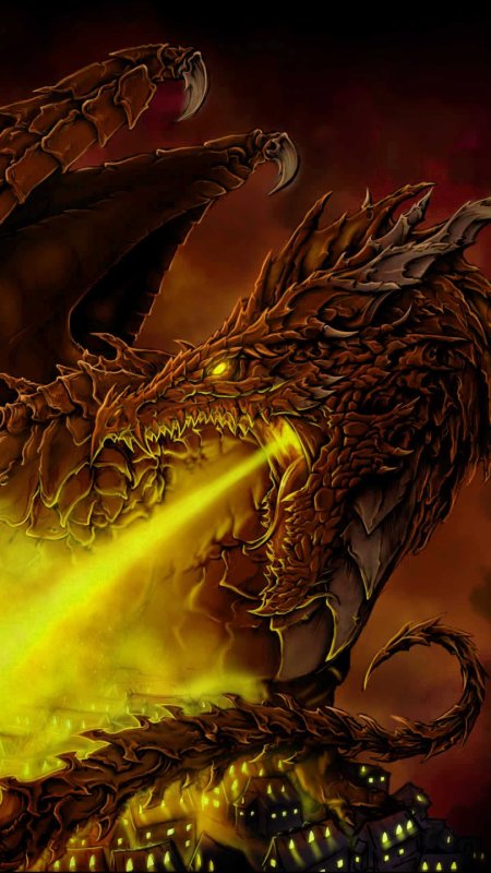Обои на рабочий стол дракон