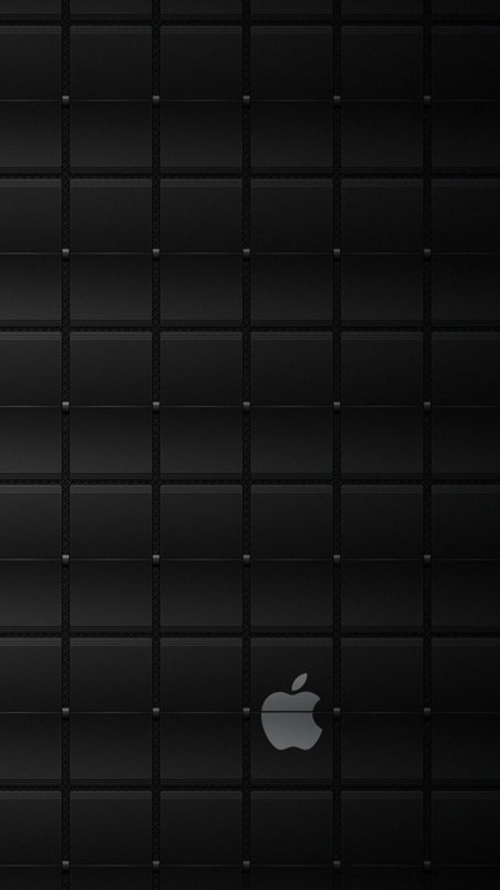 Черный фон на айфон