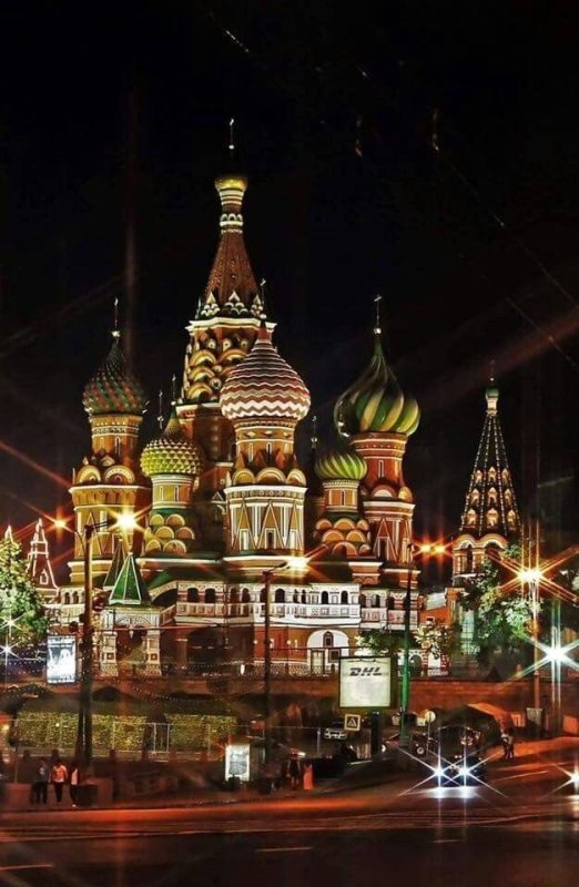 Собор Василия Блаженного на красной площади