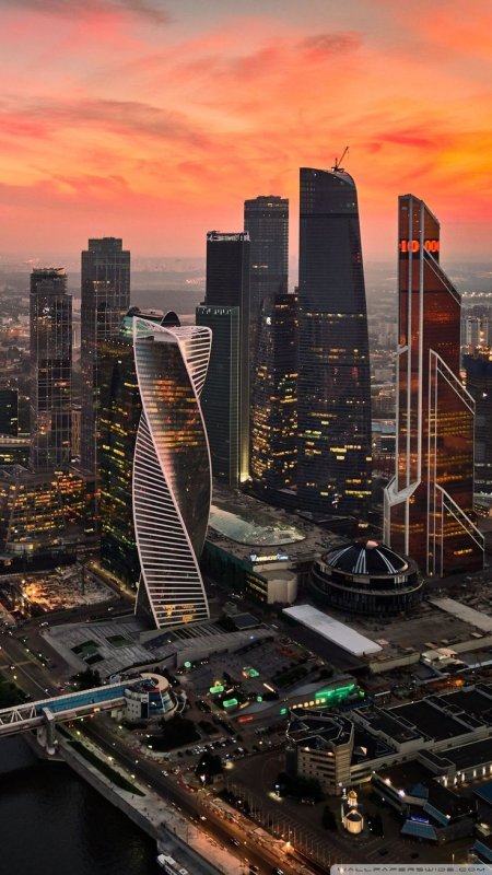 Небоскребы Москва Сити