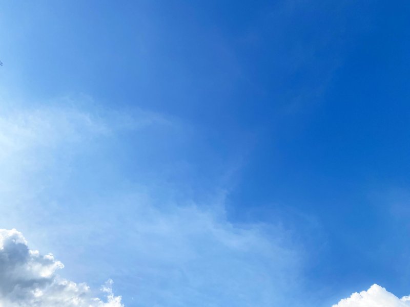 Голубое небо