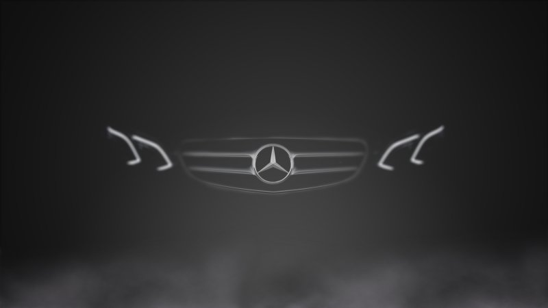 Mercedes logo w209