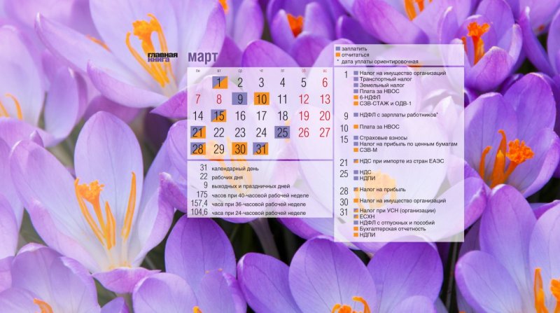 Главкнига обои на рабочий стол календарь бухгалтера 2022