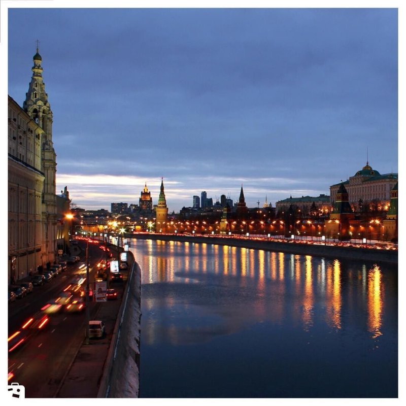 Ночная Москва