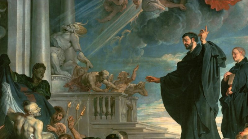 Чудо св Франциска Ксаверия Пуссен