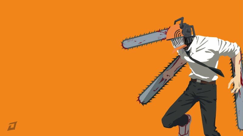 Обои на рабочий стол человек бензопила