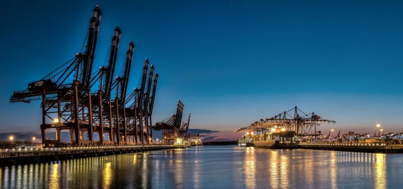 Морской порт Португалии