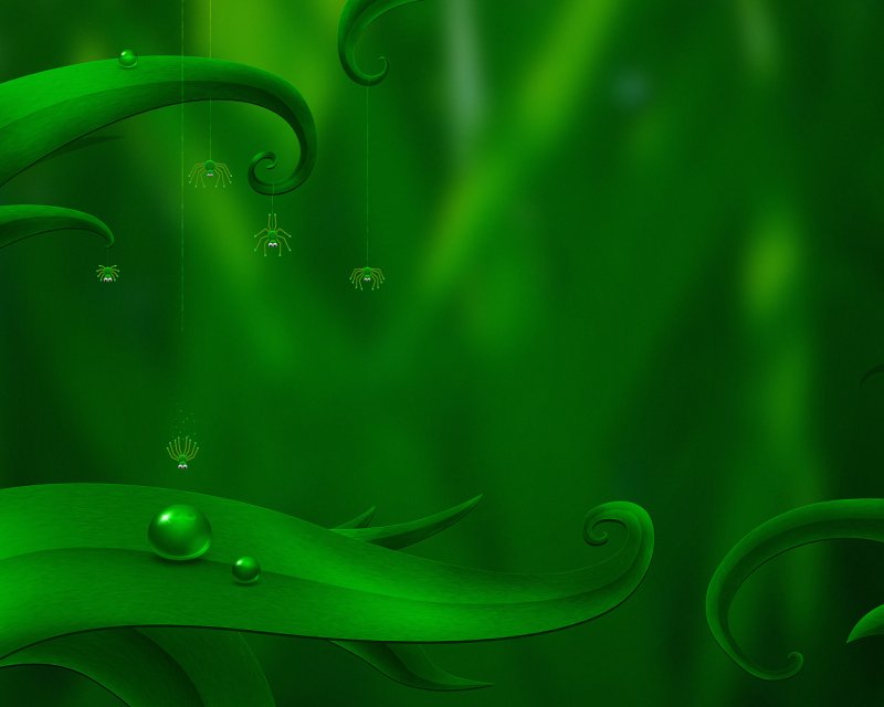 Красивый зеленый фон