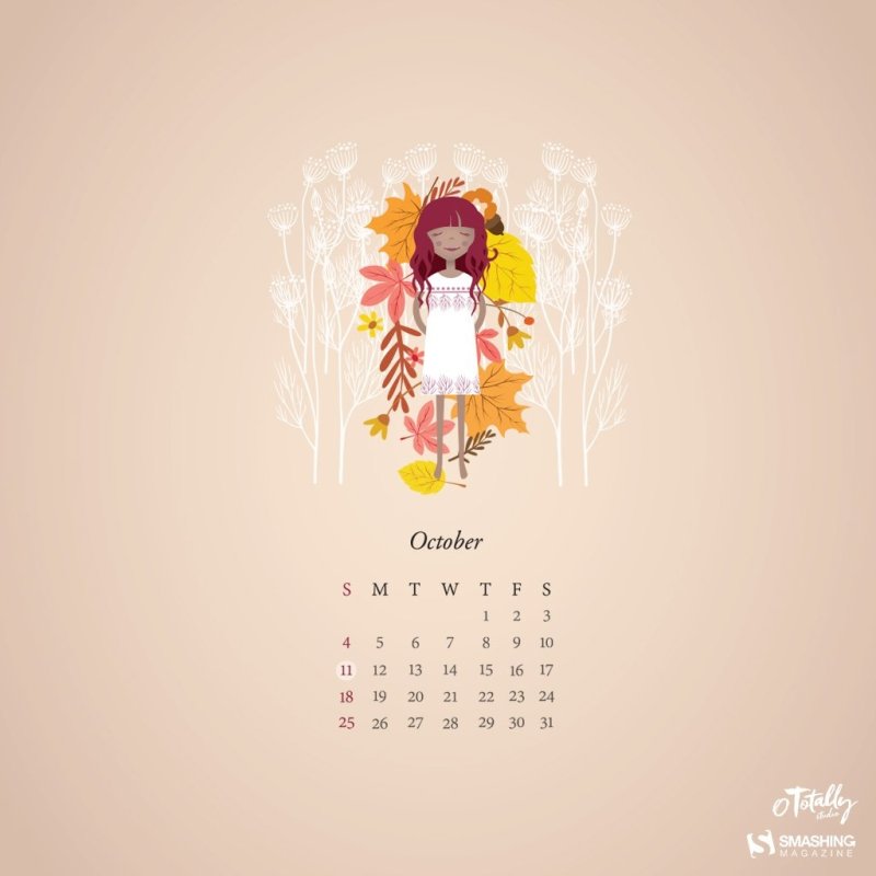 Заставка календарь