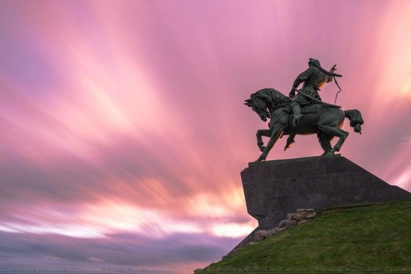 Памятник Салавату Юлаеву Башкортостан