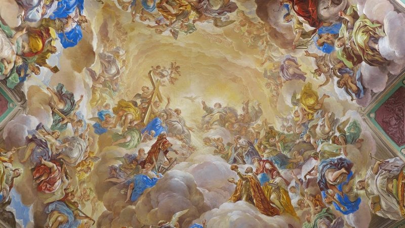 Апофеоз геркулеса Версальский дворец