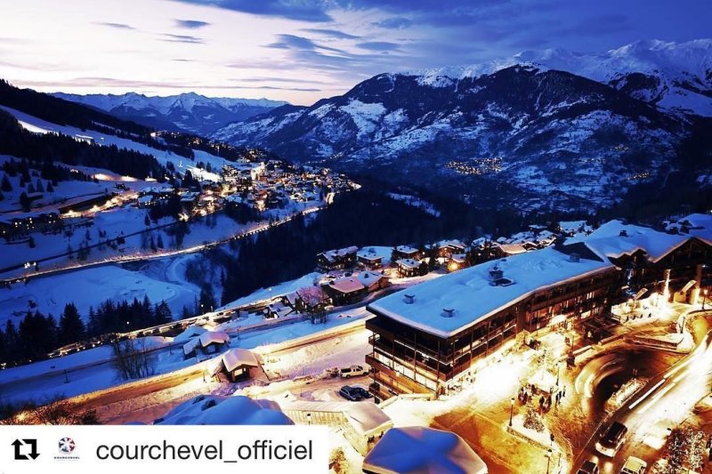 Куршевель Альпы Франция