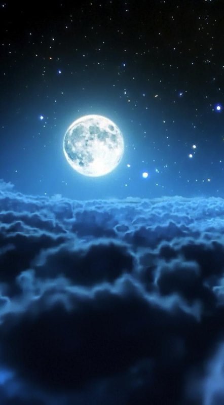 Красивая Луна