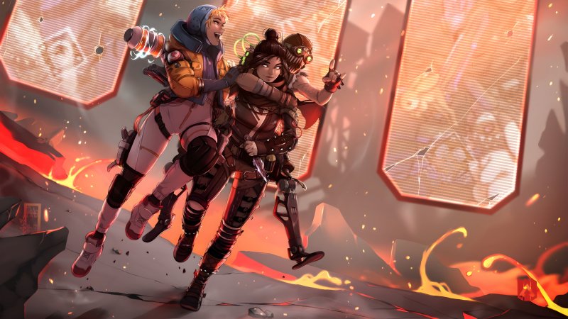 Apex Legends Wraith Art
