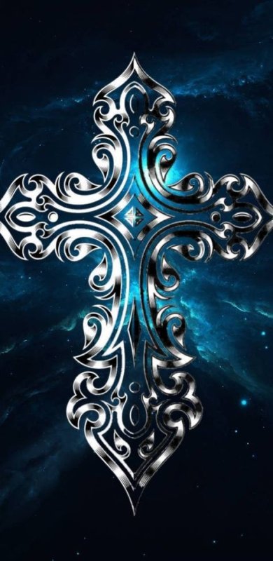 Крест на заставку телефона