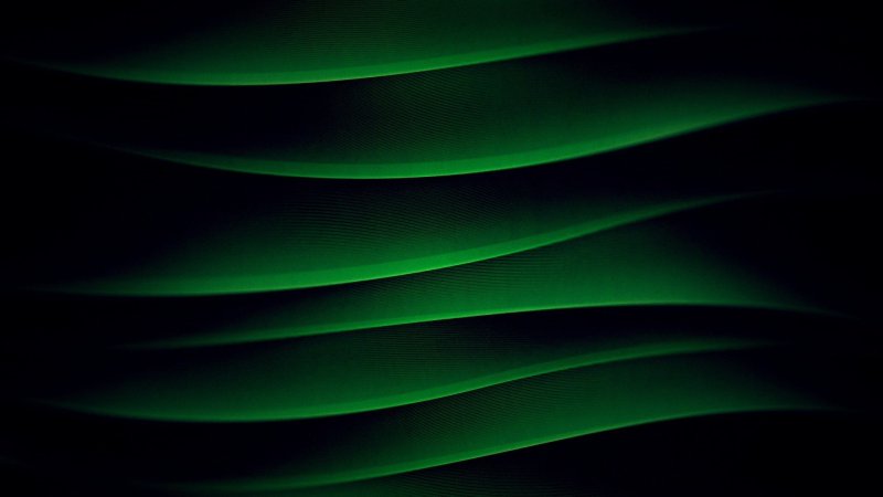 Темно зеленая абстракция