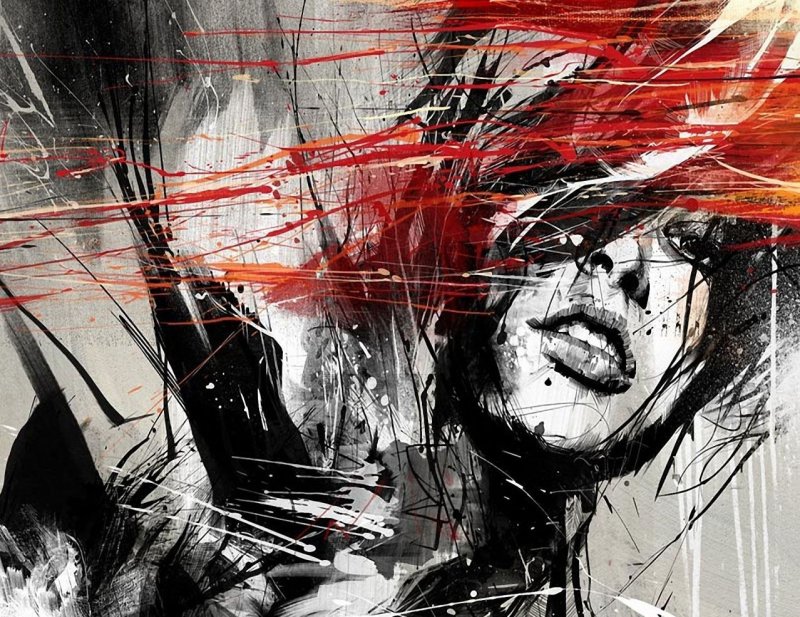 Картины в стиле гранж