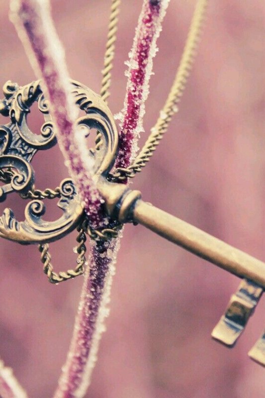 Красивый ключ на заставку телефона