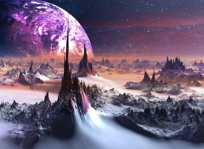 Фантастические пейзажи