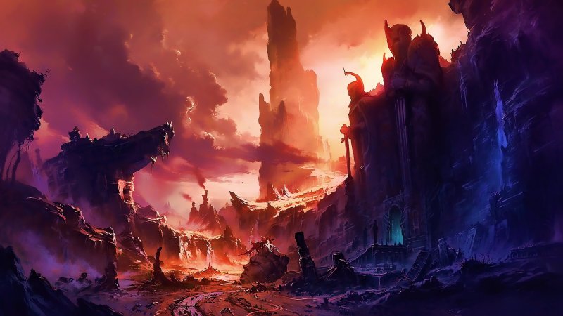 Фэнтези развалины